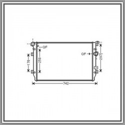 Radiatore Vw Sharan-(Anno 2010 In Poi)