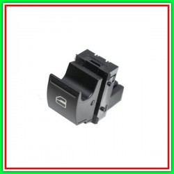 Black Crystal Lift Switch-Front Door Right-Rear Door Right-Left-3 Pins Vw Sharan-(Year 2010 Onwards)