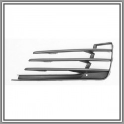 Griglia Sinistra Paraurti-Goffrata Nera-Aperta Vw Golf Vii Gti-(Anno 2013-2016)
