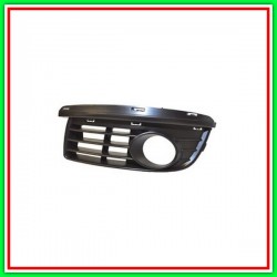 Griglia Sinistra Paraurti Nera-Con Sede Fendi Vw Jetta Golf Variant-(Anno 2005-2010)