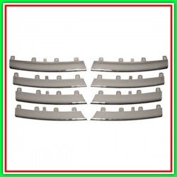 Kit Modanature Griglia Radiatore Cromato (8 Pz) Vw Jetta Golf Variant-(Anno 2005-2010)