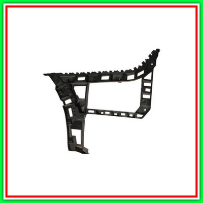 Staffa Laterale Sinistra Paraurti Posteriore-Plastica Mod4 Porte Vw Jetta-(Anno 2010-2014)