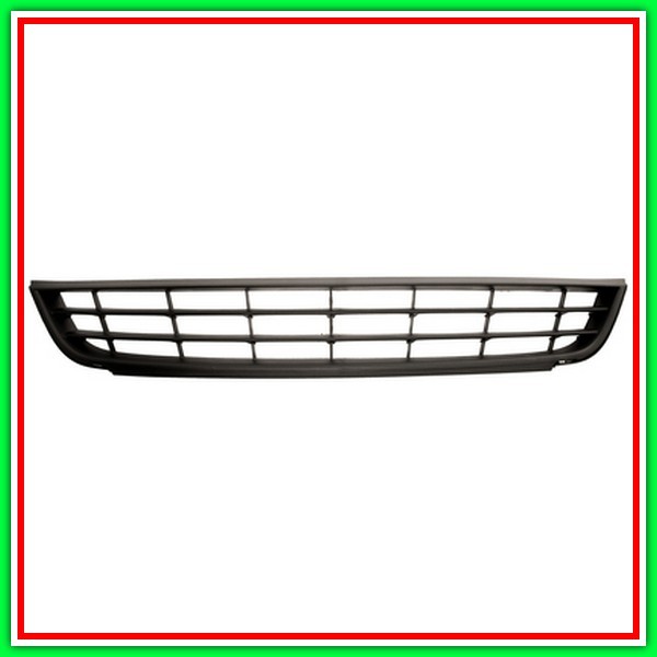 Griglia Centrale Paraurti Anteriore-Nera Vw Jetta-(Anno 2010-2014)