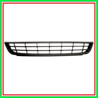 Griglia Centrale Paraurti Anteriore-Nera Vw Jetta-(Anno 2010-2014)
