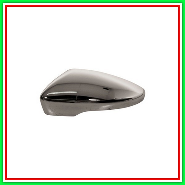 Calotta Retrovisore Sinistro Cromata Vw Jetta-(Anno 2010-2014)