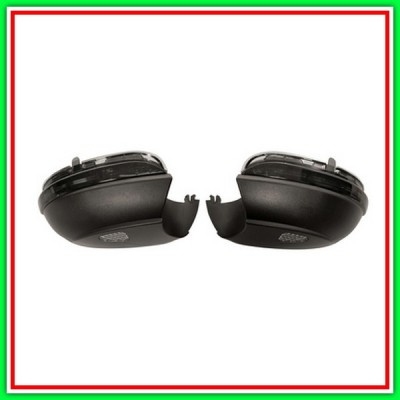 Kit Fanale Fume' Retrovisore (Destro-Sinistro) Con Calotta Inferiore Vw Jetta-(Anno 2010-2014)
