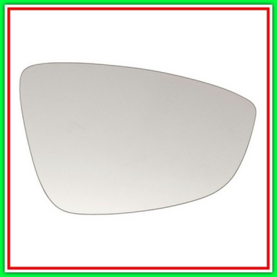 Piastra Specchio Destra Convessa-Termica Vw Jetta-(Anno 2010-2014)