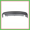 Spoiler Paraurti Posteriore Nero Goffrato-Con Scarico Singolo A Sinistra Volkswagen-Jetta-Mod. 01/10-06/14