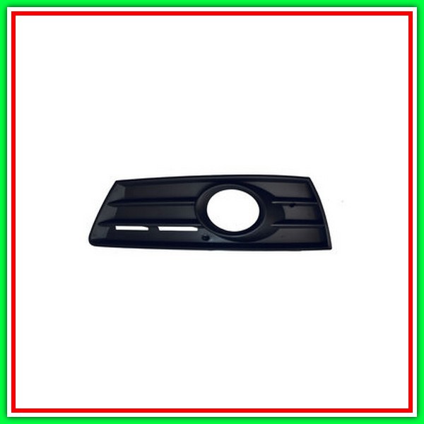 Griglia Sinistra Paraurti Nera-Con Sede Fendi Vw Passat Cc-(Anno 2008-2011)