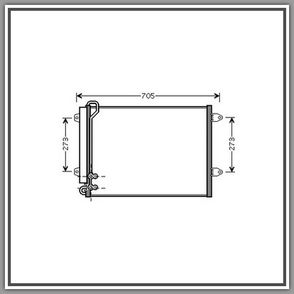 Condensatore Vw Passat Cc-(Anno 2008-2011)