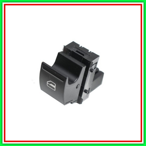 Interruttore Alzacristallo Nero-Porta Anteriore Destra-Porta Posteriore Destra-Sinistra-3 Pins Vw Passat Cc-(Anno 2008-2011)