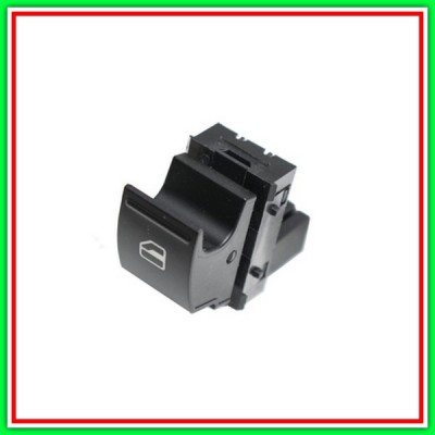 Interruttore Alzacristallo Nero-Porta Anteriore Destra-Porta Posteriore Destra-Sinistra-3 Pins Vw Passat Cc-(Anno 2008-2011)