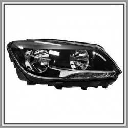Proiettore Destro H7-H15 Elettrico Con Motore Vw Touran-(Anno 2010-2015)