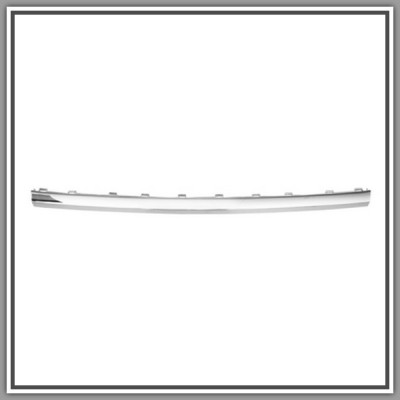 Chrome Central Molding-PARAURTI Front Vw T-Roc-(Year 2017 Onwards)