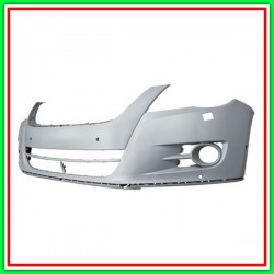 Paraurti Anteriore Con Primer Con Fori Pdc-Supporti-Con Fori Lavafari E Park Assist Mod 18 Vw Tiguan-(Anno 2007-2011)