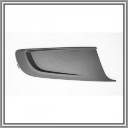 Griglia Destra Paraurti Nera-Senza Sede Fendi Vw Caddy-(Anno 2010-2015)