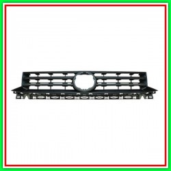 Vw Caddy Black Radiator Grille-(Year 2015 Onwards)