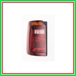 Fanale Posteriore Sinistro Senza Portalampada Fondo Nero Mod Portellone Vw Caddy-(Anno 2015 In Poi)