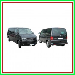 Paraurti Posteriore Nero-Con Tracce Pdc Vw T5-(Anno 2009-2015)