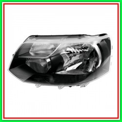 Proiettore Sinistro H4 Elettrico Con Motore Vw T5-(Anno 2009-2015)