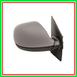 Retrovisore Destro Elettrico-Termico-Con Primer-Chiudibile-Convesso-Cromato Vw T5-(Anno 2009-2015)