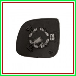 Piastra Specchio Destra Convessa-Termica Cromata Diametro 84 Mm Vw T5-(Anno 2009-2015)
