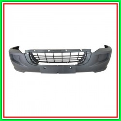 Paraurti Grey Embossed Front With Grill and Plug Cover Vw Crafter-(Year 2011-2016)