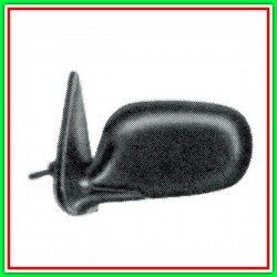 Retrovisore Destro A Cavi-Nero-Convesso-Cromato Nissan Micra K11-(Anno 1998-2000)