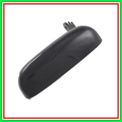 Maniglia Esterna Anteriore-Posteriore Sinistra-Nero-Liscia Nissan Micra K11-(Anno 1998-2000)