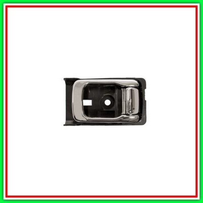 Maniglia Interna Anteriore-Posteriore Destra-Con Leva Cromata-Mostrina-Nera Nissan Micra K11-(Anno 1998-2000)