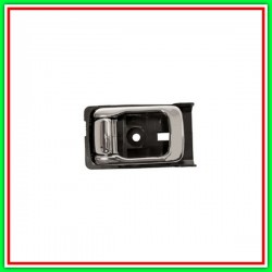 Maniglia Interna Anteriore-Posteriore Sinistra-Con Leva Cromata-Mostrina-Nera Nissan Micra K11-(Anno 1998-2000)
