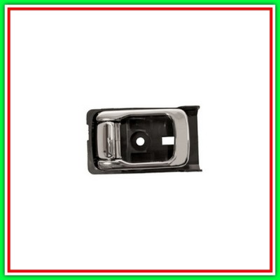 Maniglia Interna Anteriore-Posteriore Sinistra-Con Leva Cromata-Mostrina-Nera Nissan Micra K11-(Anno 1998-2000)