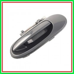 Black-Smooth Left Rear Outer Handle NISSAN Almera N16-(Year 2002-2006)