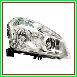 Right Projector Xenon D2R-H7 Chrome-Chrome Electric With NISSAN Qashqai-(Year 2006-2010)