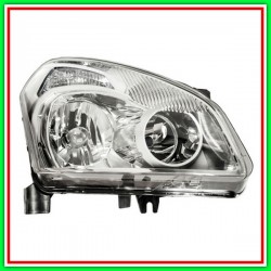 Right Projector Xenon D2R-H7 Chrome-Without Engine NISSAN Qashqai-(Year 2006-2010)