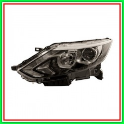 Left Projector H7-H11 Electric Without Motor-With Daylight-Led NISSAN Qashqai-(Year 2014-2017)