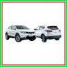 Retrovisore Sinistro Elettrico-Termico Con Primer-Con Fanale-Convesso-Cromato Nissan Qashqai-(Anno 2014-2017)
