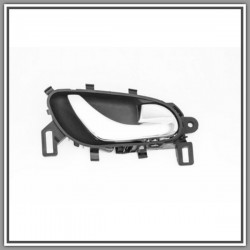 Front-Rear Right-With Chrome-Mostrina-Black Lever handle NISSAN Qashqai-(Year 2014-2017)