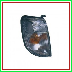 White Left Front Headlight With Lamp door NISSAN Navara-King Cab-(Year 1997-2001)