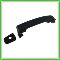 Black-Smooth-With Hole Front Front Handle NOTTOLINO NISSAN Navara-Pathfinder (D40)-(Year 2005-2010)
