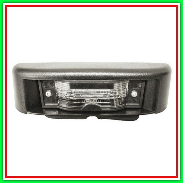 Luce Targa Con Lampadina Mod 2 Porte Battenti Nissan Primastar-(Anno 2001-2007)