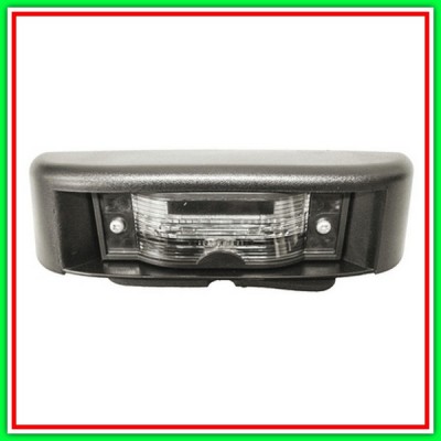 Luce Targa Con Lampadina Mod 2 Porte Battenti Nissan Primastar-(Anno 2001-2007)