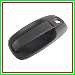 Black Left Front Outer Handle-With Hole NOTTOLINO NISSAN Primastar-(Year 2001-2007)