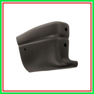 Cantonale Sinistro Paraurti Posteriore Nero Goffrato Nissan Interstar-(Anno 1999-2003)