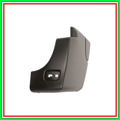 Cantonale Destro Paraurti Posteriore Nero Goffrato Nissan Nv 400-(Anno 2010 In Poi)