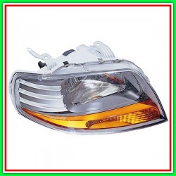 Proiettore Destro H4 Elettrico Senza Motore-Grigio ChevroletDaewoo Kalos-(Anno 2002-2006)