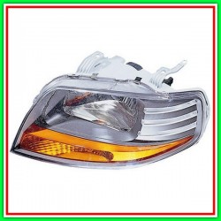 Proiettore Sinistro H4 Elettrico Senza Motore-Grigio ChevroletDaewoo Kalos-(Anno 2002-2006)