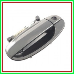 Front Front Handle Left Black-Smooth-With Hole NOTTOLINO ChevroletDaewoo Kalos-(Year 2002-2006)