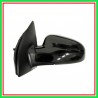 Retrovisore Sinistro A Cavi-Nero-Convesso-Cromato ChevroletDaewoo Kalos-(Anno 2002-2006)