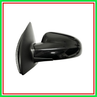 Retrovisore Sinistro Elettrico-Nero-Termico-Convesso-Cromato ChevroletDaewoo Kalos-(Anno 2002-2006)